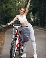 15L Small Hiking Backpack with Chest Pockets for Phone, Ultralight Hiking Daypack with Sternum Straps, Lightweight Foldable Packable Back Pack for Women Men(patent pending)