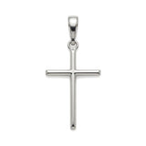 silverzone77 Cross Sterling Silver 925 Pendant Minimalistic Religious Unisex Jewelry