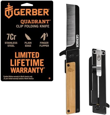 Gerber Gear Quadrant Clip Pocket Knife