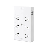 TP-Link Tapo Smart Plug Outlet Extender, Surge Protector, 18W Fast Charging, 3 Individual Smart Outlets, 1x USB-C & 2X USB-A, Smart Night Light, Works w/Apple HomeKit, Alexa & Google Home, Tapo P306