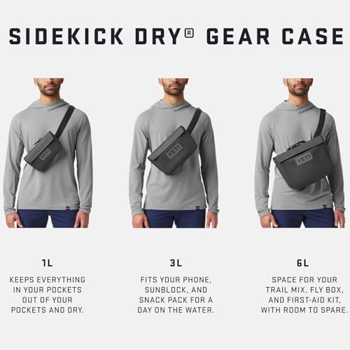 YETI Sidekick Dry Waterproof Gear Case and Bag Accessory