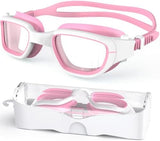 Kids Swim Goggles,Swimming Goggles for Kids 6-14, Anti-Fog UV Protection Pool Glasses for Boys Girls