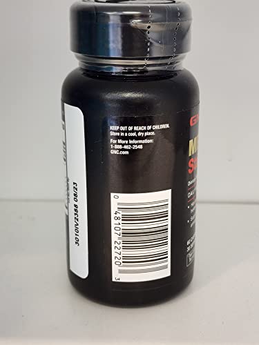 GNC Men's Staminol Daily Male Performance Formula, Key Nutrients, 60 Capsules
