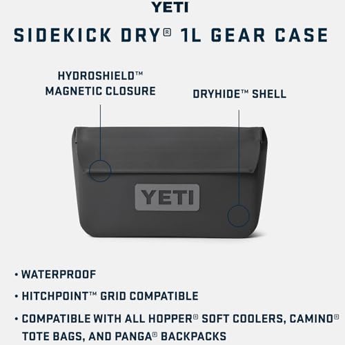 YETI Sidekick Dry Waterproof Gear Case and Bag Accessory