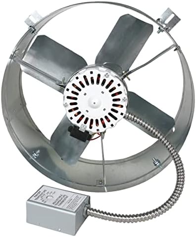 CX1500 Gable Mount Power Attic Ventilator with 2.6-Amp 60-Hz Motor and 14-Inch Blade