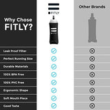 Soft Flask - Shrink As You Drink Soft Water Bottle for Hydration Pack - Folding Water Bottle Ideal for Running, Hiking, Cycling, Climbing & Rigorous Activity