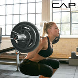 CAP Barbell 2-Inch Olympic Grip Weight Plate | Multiple Options