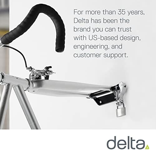 Truck Bed Bike Rack by Delta Cycle - Bike Hitch Lockable Bike Fork Mount Securely Holds 9 x 100mm Skewer Road, MTB, and Hybrid Bicycles - Lockable Quick Release Truck Bed Bike Mount