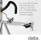 Truck Bed Bike Rack by Delta Cycle - Bike Hitch Lockable Bike Fork Mount Securely Holds 9 x 100mm Skewer Road, MTB, and Hybrid Bicycles - Lockable Quick Release Truck Bed Bike Mount