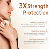 modelones Cuticle Cream, Ultra-Hydrating Nail Care for Damaged Nails Organic Jojoba Oil Vitamin E, Cuticle Non-greasy Dry Cracked Cuticles 15ML