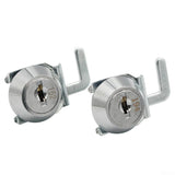 Cam Lock With Quick Clip For Cash Drawer Locker Metal Cabinet Flight Box Lock, Zinc Alloy For Cash Drawer Locker Metal Cabinet Lock, Suitable For Flight Boxes