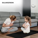 BalanceFrom Puzzle Exercise Mat with EVA Foam Interlocking Tiles for MMA, Exercise, Gymnastics and Home Gym Protective Flooring, Multiple Sizes and Colors