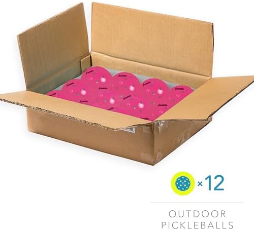Franklin Sports X-40 Outdoor Pickleballs - Official Ball of USA Pickleball, APP Tour + Pickleball US Open - 3 Packs, 12 Packs, 36 Pickleball Buckets, 50, 100 + 400 Bulk Packs of Regulation Pickleballs