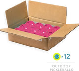 Franklin Sports X-40 Outdoor Pickleballs - Official Ball of USA Pickleball, APP Tour + Pickleball US Open - 3 Packs, 12 Packs, 36 Pickleball Buckets, 50, 100 + 400 Bulk Packs of Regulation Pickleballs