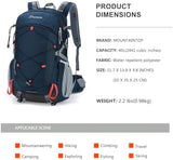 MOUNTAINTOP 40L Hiking Backpack,Lightweight Travel Backpack for Men Women Outdoor Backpacking, Camping