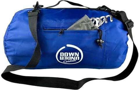 DOWN UNDER OUTDOORS Large Waterproof Windproof Extra Thick 350 GSM Quilted Fleece, or Sherpa Stadium Blanket
