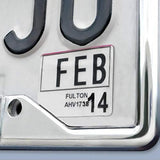 FANMATS NCAA Chrome Metal License Plate Frame