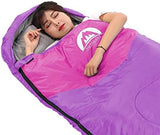 SWTMERRY Sleeping Bag 3 Seasons (Summer, Spring, Fall) Warm & Cool Weather - Lightweight,Waterproof Indoor & Outdoor Use for Kids, Teens & Adults for Hiking and Camping
