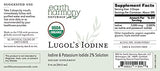 Organic Lugol's Iodine, Iodine and Potassium Iodide 2% Solution 3000 mcg - Liquid Supplement Drops for Thyroid Support for Women & Men, Metabolism Health, Detox Boost - Non-GMO, 395 Servings (2 Oz)