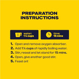 BIGHORN Mountain Food Chicken And Mushroom Marsala with Pasta - Premium Freeze Dried Meals for Camping Food - Dehydrated Camping Food for Backpacking Meals - 2 Servings