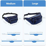 ProCase Fanny Pack Waist Packs for Men Women, Waist Bag Hip Pack for Travel Hiking Running Outdoor Sports