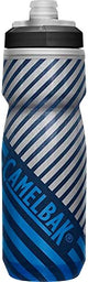 CamelBak Podium Chill Insulated Bike Water Bottle - Easy Squeeze Bottle - Fits Most Bike Cages - 21oz, Navy Stripe