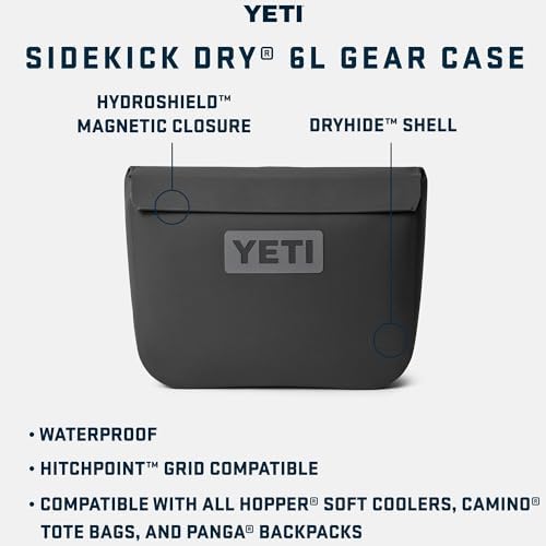 YETI Sidekick Dry Waterproof Gear Case and Bag Accessory