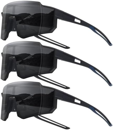 STORYCOAST Polarized Sports Sunglasses for Men Women,Driving Fishing Cycling Mountain Bike Sunglasses UV400 Protection