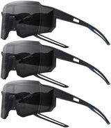 STORYCOAST Polarized Sports Sunglasses for Men Women,Driving Fishing Cycling Mountain Bike Sunglasses UV400 Protection
