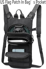 ATBP Insulated Water Hydration Pack Bag with 3L TPU Bladder Tactical Molle Hydration Backpack for Hiking Cycling Running