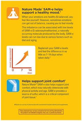 Nature Made SAM-e Complete 400 mg - 60 Enteric Coated Tablets