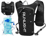 Running Vest for Women Men Lightweight Hydration Backpack Pack with 1.5L Water Bladder Bag Hydro Daypack for Hiking,Trail,Skiing,Camping,Cycling,Race,Marathon