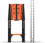 20.3FT Telescoping Ladder, Portable Extension Folding Ladder, Multi-Purpose Compact Telescopic Ladder for Household or Outdoor Work, 330lbs Max Capacity