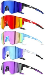 5PACK Polarized Kids sunglasses Youth Softball Cycling Sports Sun Glasses Boys Girls UV400 Protection Goggles