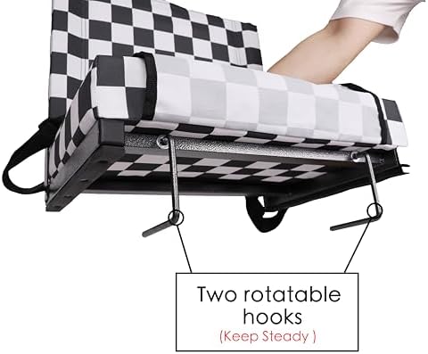 SPORT BEATS Stadium Seats with Back Support Bleacher Chairs with Back and Cushion Thick Padded Bleacher Seats Includes Shoulder Strap