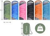 tuphen- Sleeping Bags for Adults Kids Boys Girls Backpacking Hiking Camping Microfiber Liner, Cold Warm Weather 4 Seasons Indoor Outdoor Use, Lightweight & Waterproof