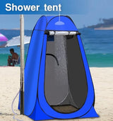 Portable Pop Up Privacy Tent, Outdoor Camping Bathroom Toilet Shower Tent Spacious Dressing Changing Room for Hiking Beach Picnic Fishing, Instant Rain Shelter with Carrying Bag-