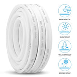 4 Gauge Marine Wire,4 AWG 20ft Duplex Marine Grade Wire Tinned Copper Heavy Duty Sheathed Cable for Boat/Automotive/RV/Camper/Trailer