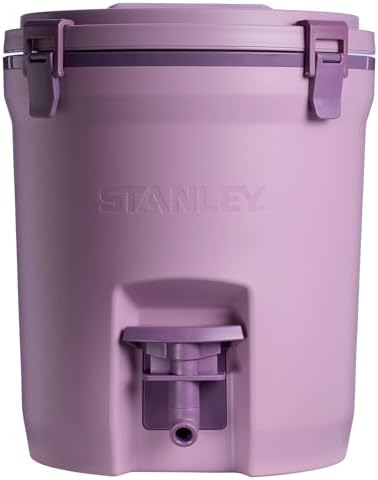 STANLEY Adventure 2 Gallon Fast Flow Water Jug, Ice Water Dispenser, Insulated Beverage Cooler with Easy Pour Spigot and Latched Foam Lid