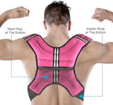 Weighted Vest Weight Vest for Men Women Kids Weights Included, Body Weight Vests Adjustable for Running, Training Workout, Jogging, Walking