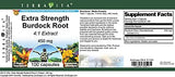 Extra Strength Burdock Root 4:1 Extract - 450 mg (100 Capsules, ZIN: 511254) - 2 Pack