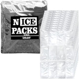 Nice Packs Reusable Dry Ice Packs for Coolers, Lunch Boxes, Frozen Food Shipping - Flexible and Long Lasting (10 Large Sheets)