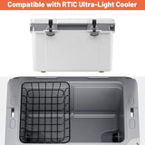 32 qt Cooler Basket Compatible with RTIC 32 Cooler, Perfect for Organization Accessory, Black