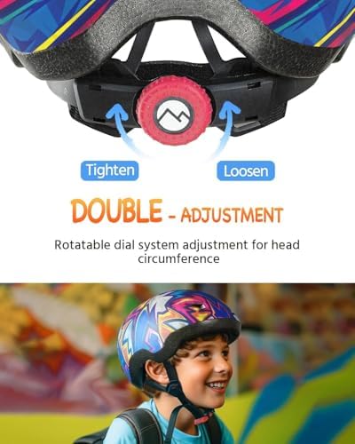 MOUNTALK Kids/Toddler Bike Helmet for Infant/Baby to Children 1/2/3/4/5/6/7/8 Years Old, Kids Helmets Ages 5-8/8-14,Skateboard Helmets for Youth Boys and Girls