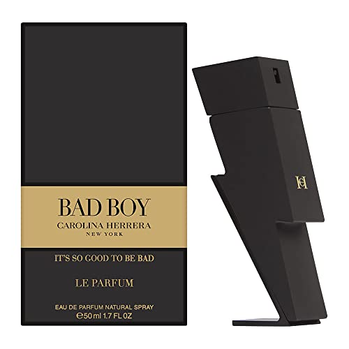 Carolina Herrera Bad Boy Le Parfum for Men Eau de Parfum Spray, 1.7 Ounce