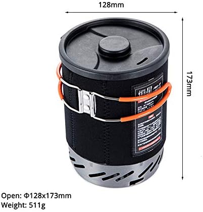 Fire-Maple "Fixed Star 1" Backpacking and Camping Stove System | Outdoor Propane Cooking Gear | Portable Pot/Jet Burner Set | Ideal for Hiking, Trekking, Fishing, Hunting Trips and Emergency Use