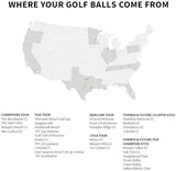 LostGolfBalls - 12 Titleist Pro V1 Golf Balls in Mint Condition, 2023 Year Model, No Logos, No Player Markings, Refinished Used Golf Balls, Quality Guaranteed, White