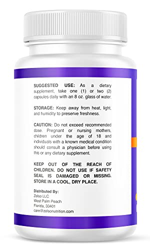 Zelso K3 Mineral Capsules - 60 Count, Advanced Ketogenic Weight Loss and Energy Support Formula, Natural Ingredients, GMP Quality, Vegan and Eco-Friendly