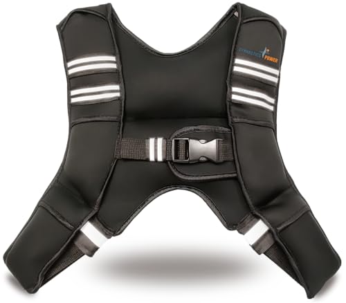 Weighted Vest 15lb, Removable Weights for Men and Women Workout for Calisthenics and Fitness Sport Training