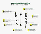 Roc Inflatable Stand Up Paddle Boards 10 ft 6 in with Premium SUP Paddle Board Accessories, Wide Stable Design, Non-Slip Comfort Deck for Youth & Adults